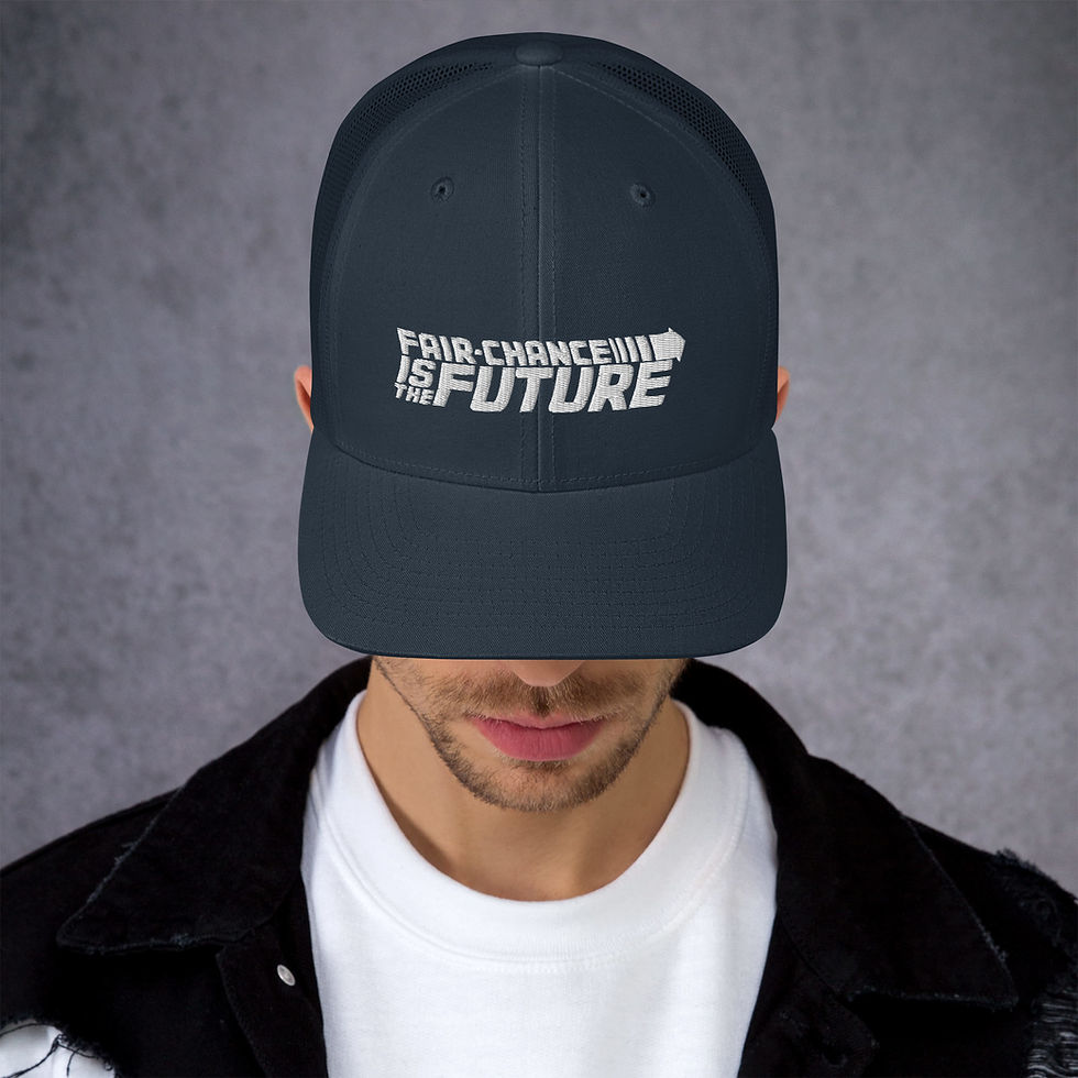 Thumbnail: Fair-Chance is the Future Embroidered Trucker Cap