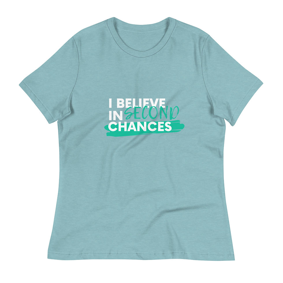 Thumbnail: I Believe in Second Chances Women's Relaxed T-Shirt