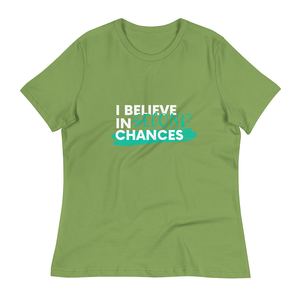 Thumbnail: I Believe in Second Chances Women's Relaxed T-Shirt