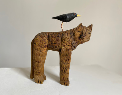 Cat & Blackbird