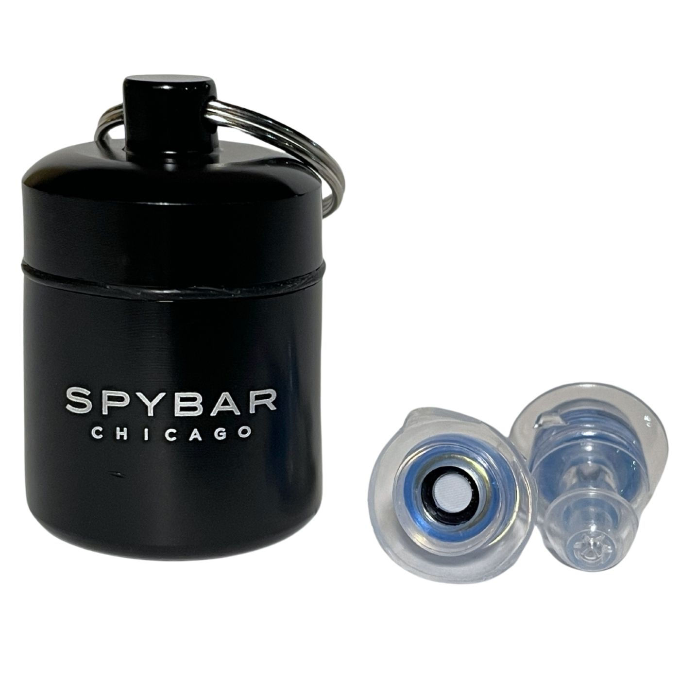 Spybar Silicone Molded Ear Plugs & Carrying Case
