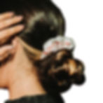 Thumbnail: Spybar Scrunchies (Black and White Pair)