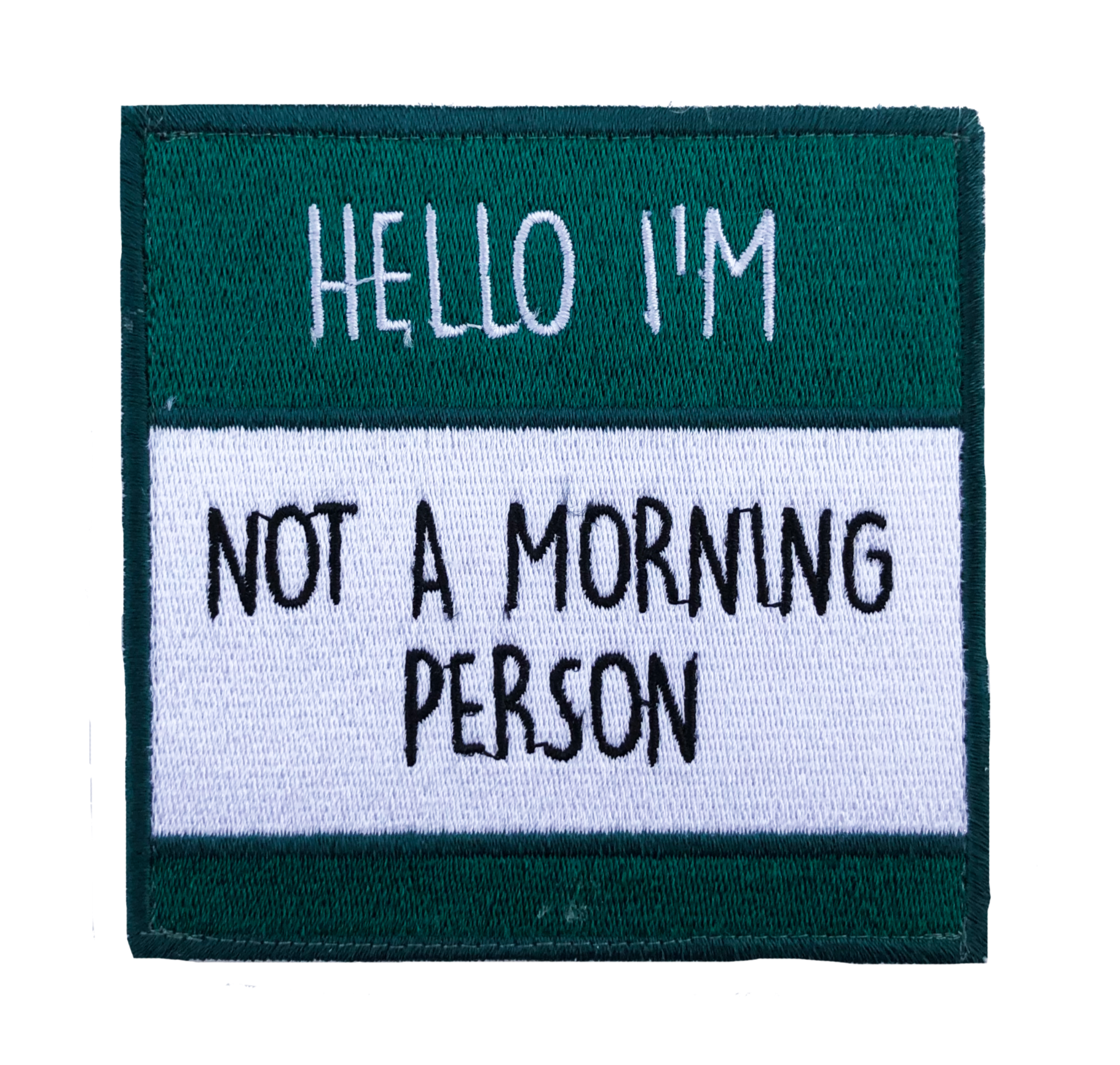 Hello I'm not a Morning Person