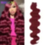 30Inch 200Grams Red Burgundy Blonde White 613# Nature High Temperature Bio