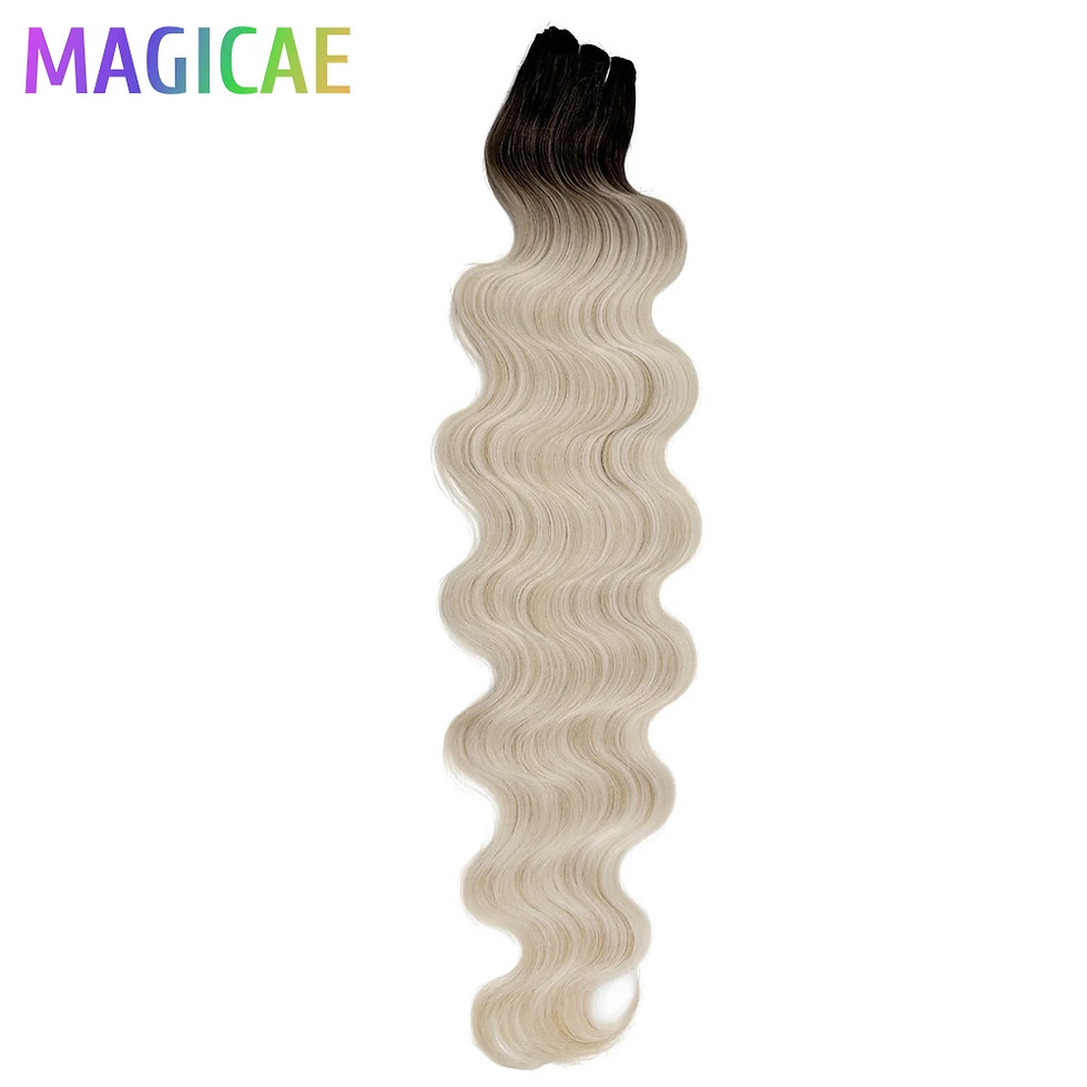 Thumbnail: 30Inch 200Grams Red Burgundy Blonde White 613# Nature High Temperature Bio