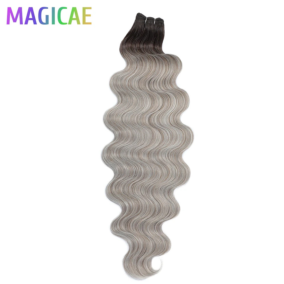 Thumbnail: 30Inch 200Grams Red Burgundy Blonde White 613# Nature High Temperature Bio