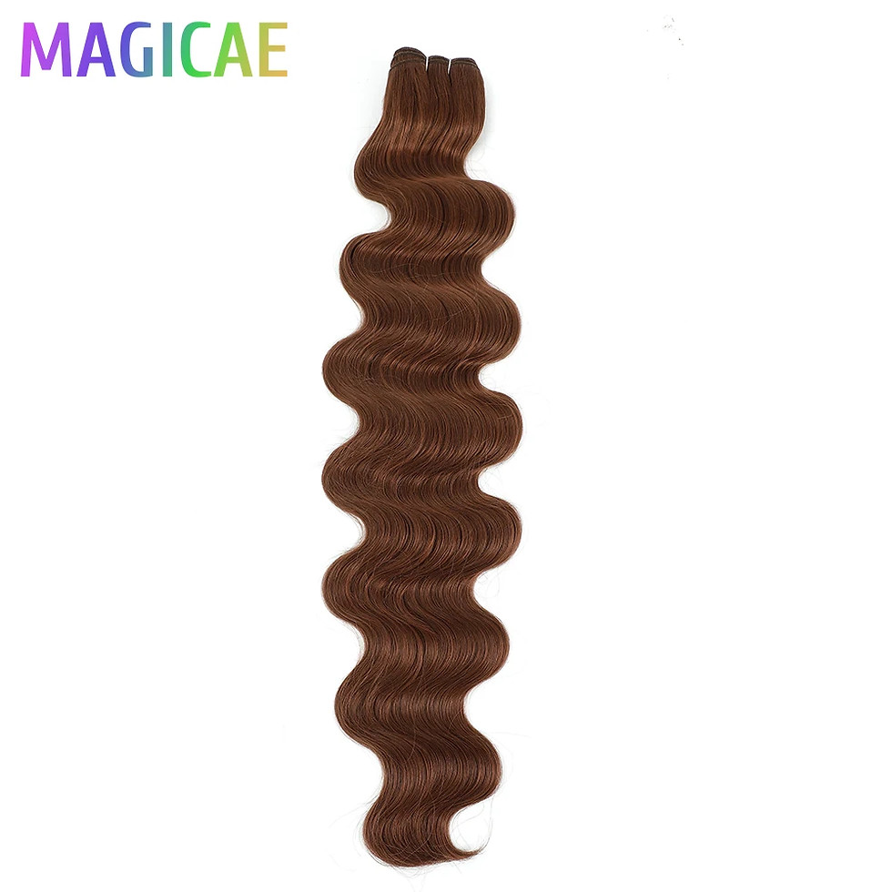 Thumbnail: 30Inch 200Grams Red Burgundy Blonde White 613# Nature High Temperature Bio