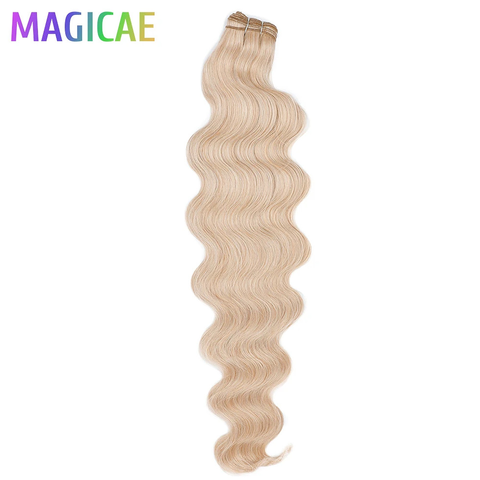 Thumbnail: 30Inch 200Grams Red Burgundy Blonde White 613# Nature High Temperature Bio
