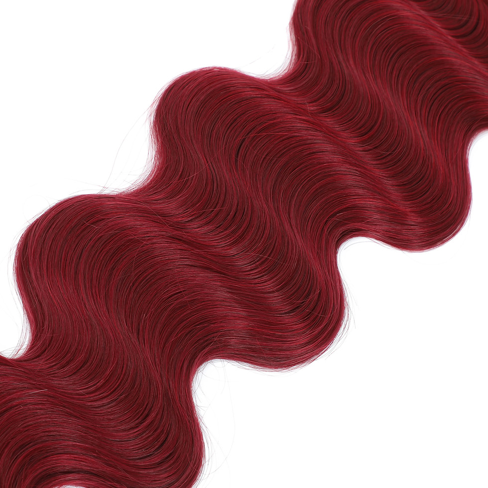 Thumbnail: 30Inch 200Grams Red Burgundy Blonde White 613# Nature High Temperature Bio