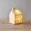 Miniature : Maison lumineuse en céramique- 11,5 cm