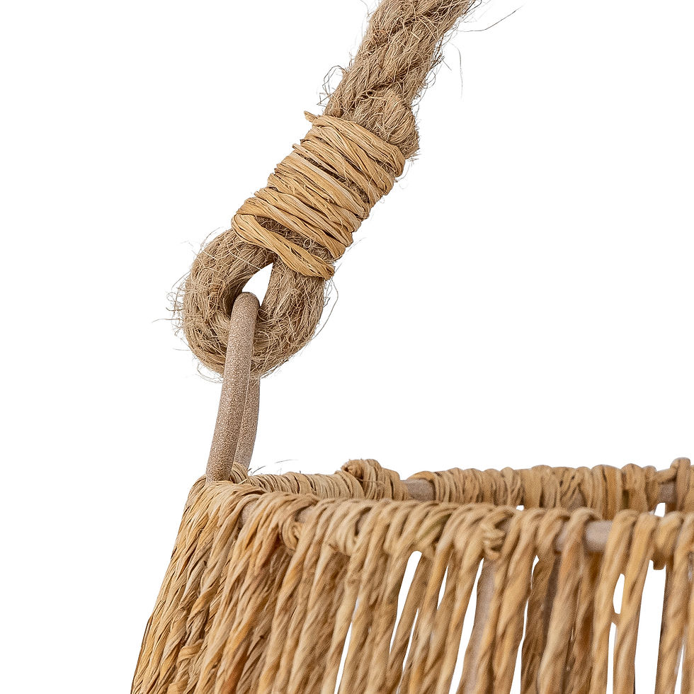 Miniature : Lanterne Ramona en jute