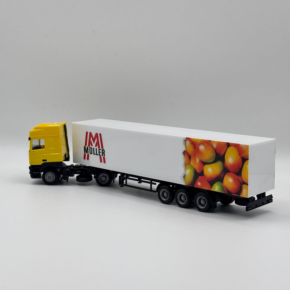 Thumbnail: Model of Cargo Truck DAF 95 with MOLLER 3