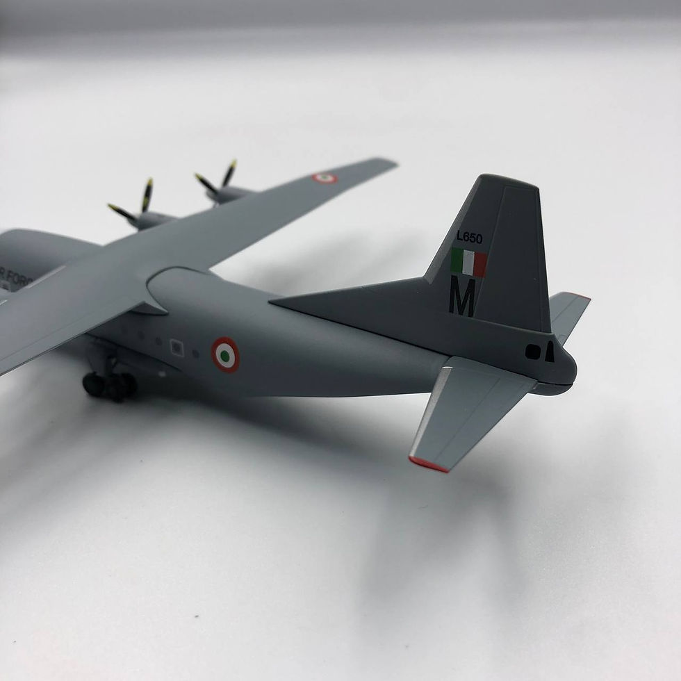 Thumbnail: Aircraft Model Antonov An-12 Indian Air Force L650 M Scale 1:200