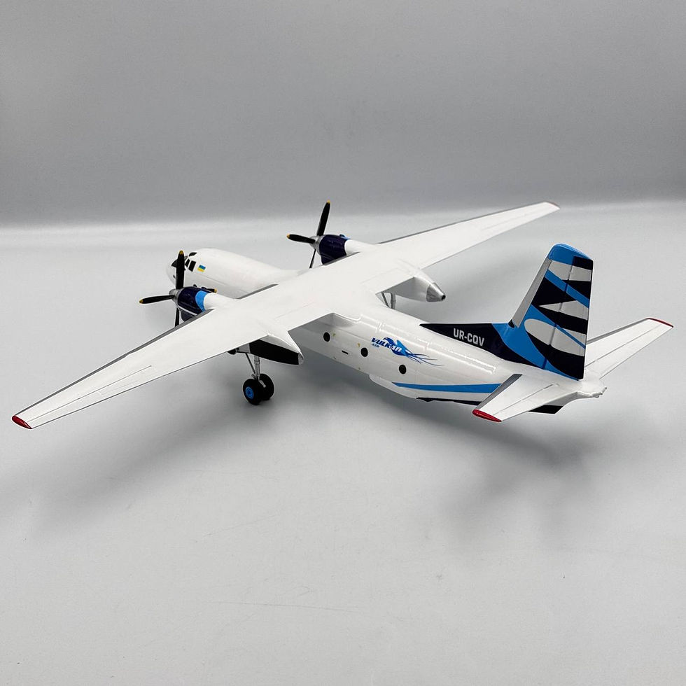Thumbnail: Aircraft model Antonov An-26 “Vulkan Air” UR-CQV scale 1/72
