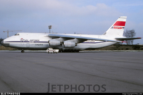 Aircraft Model Antonov An-124 Air Foyle-Antonov Cargolux CCCP