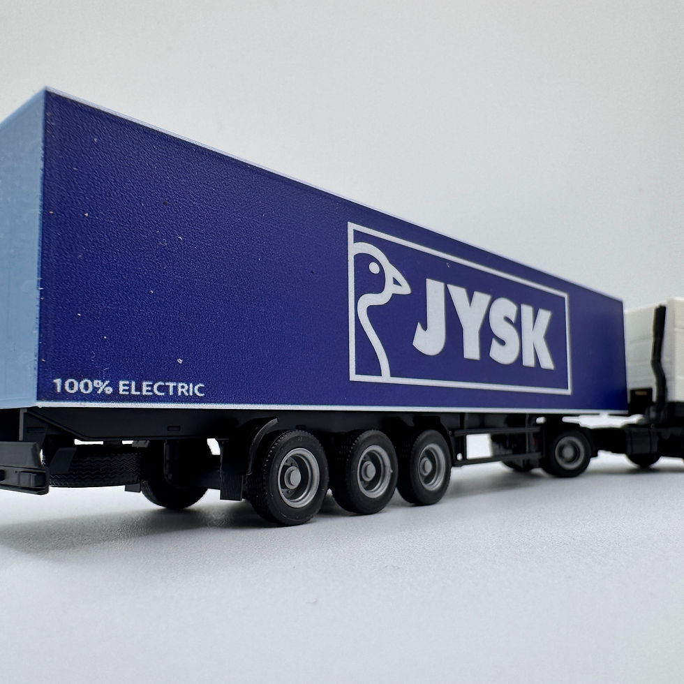 Прев'ю: Модель вантажного автомобіля DAF 95 з Jysk