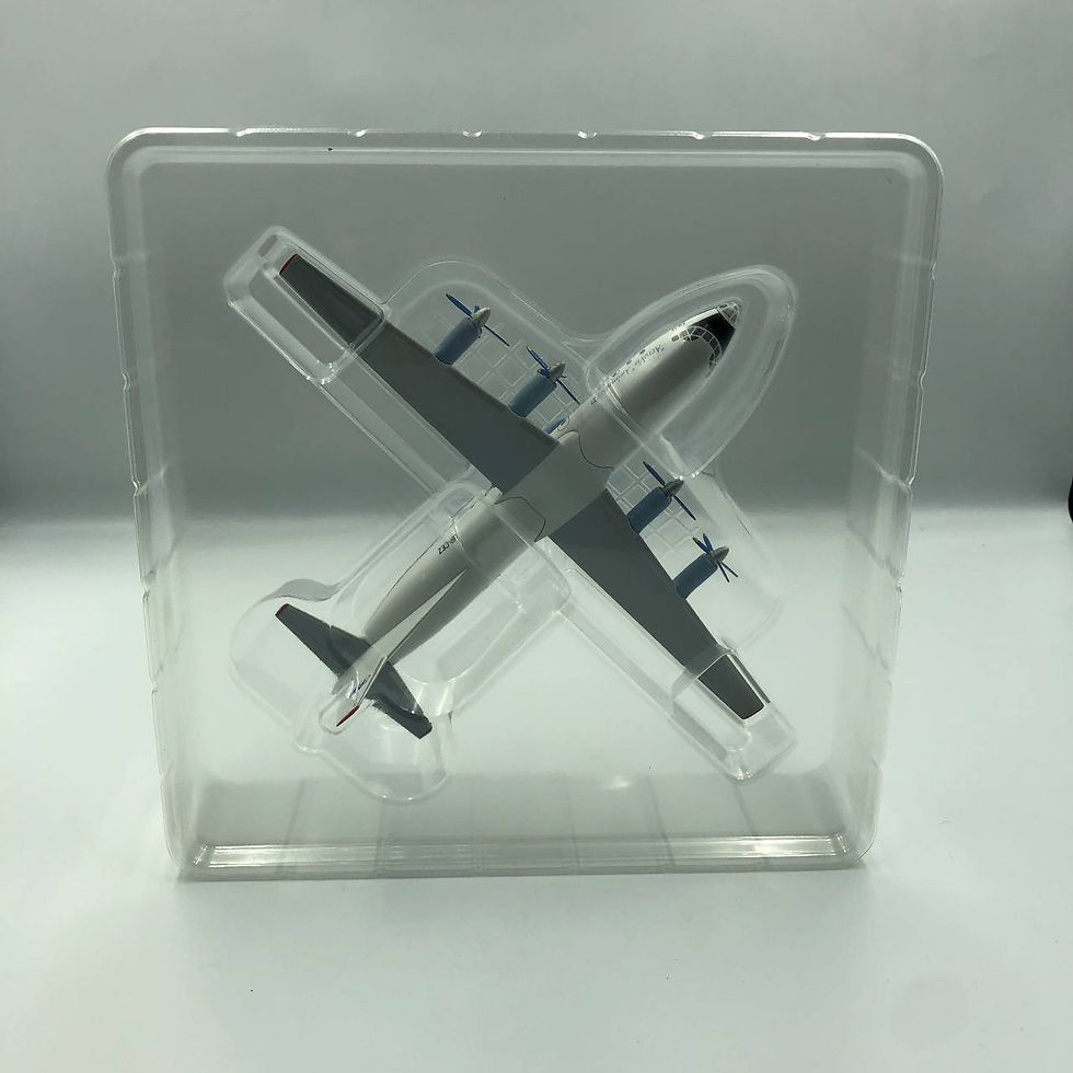 Thumbnail: Aircraft Model Antonov An-12 Aeroviz UR-CEZ Scale 1:200