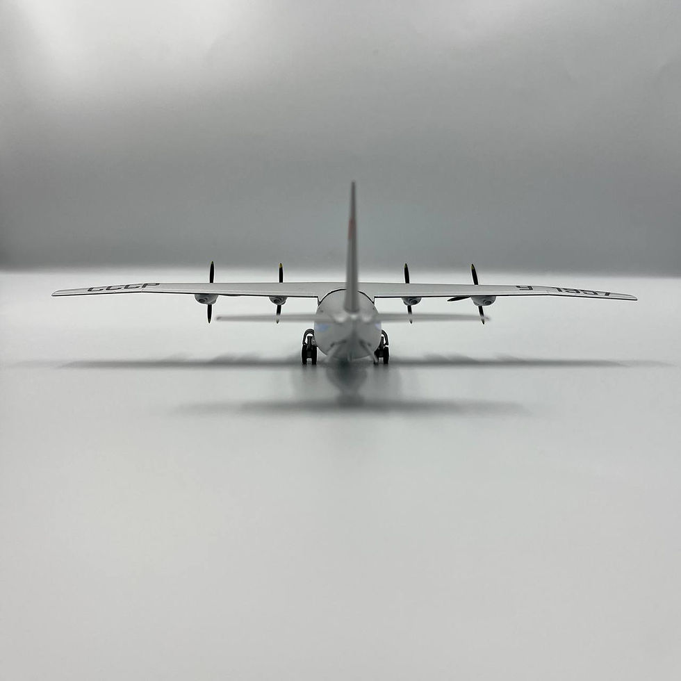 Thumbnail: Aircraft Model Antonov An-10 "Ukraine" Prototype Y-1957 Scale 1:200