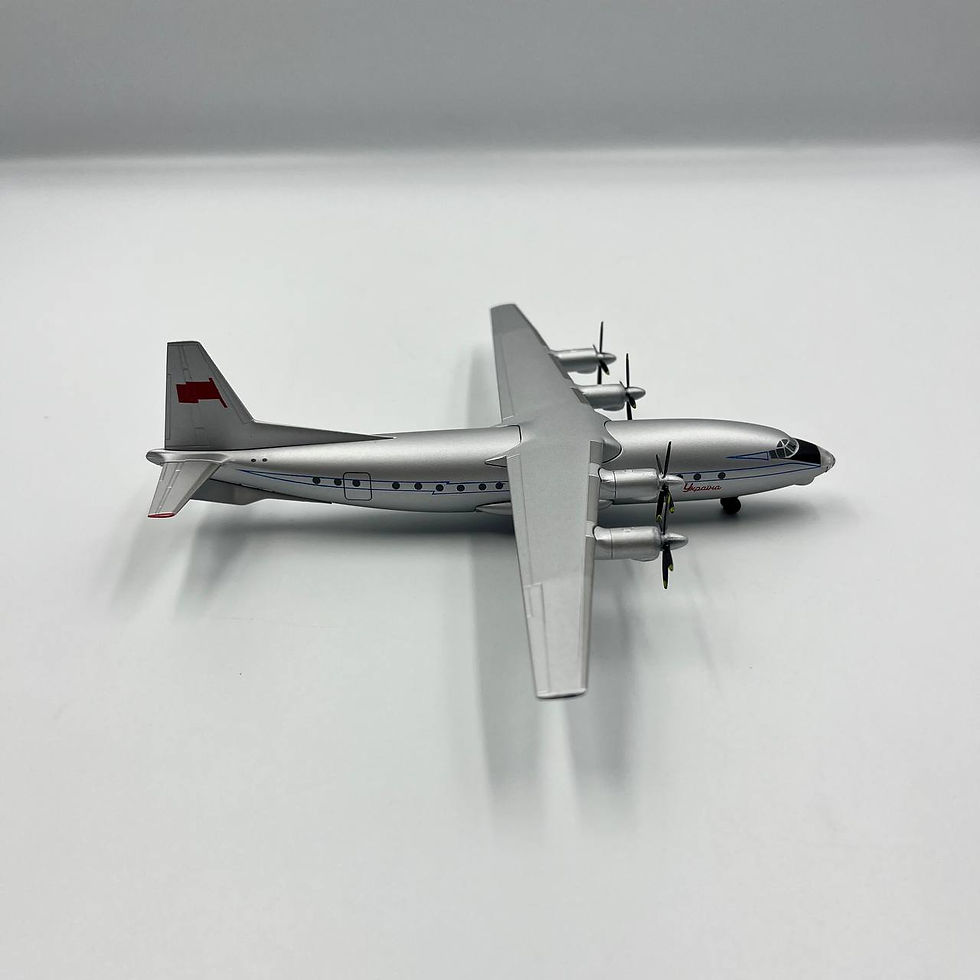 Thumbnail: Aircraft Model Antonov An-10 Prototype 1 "Ukraina" Test Flight ADB 1957 1:200