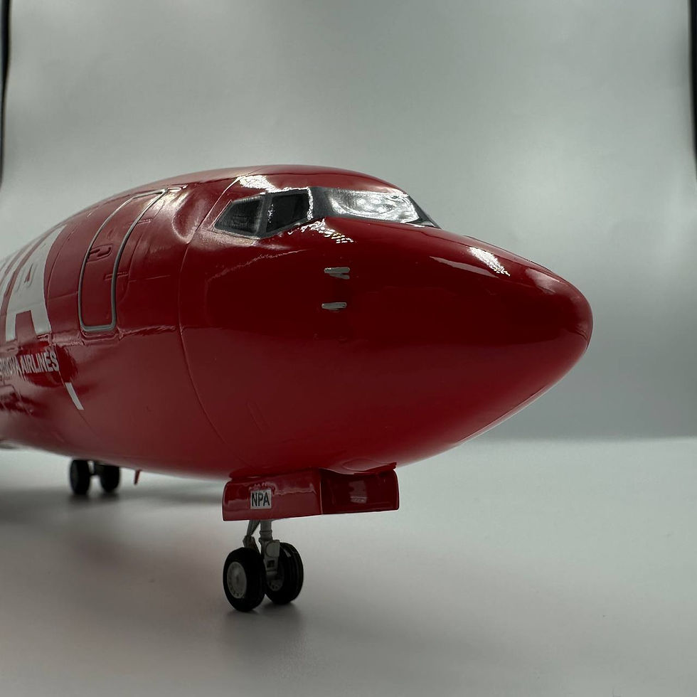 Thumbnail: Aircraft Model: Boeing 737-800 Nova Post (UR-NPA) scale  1/72