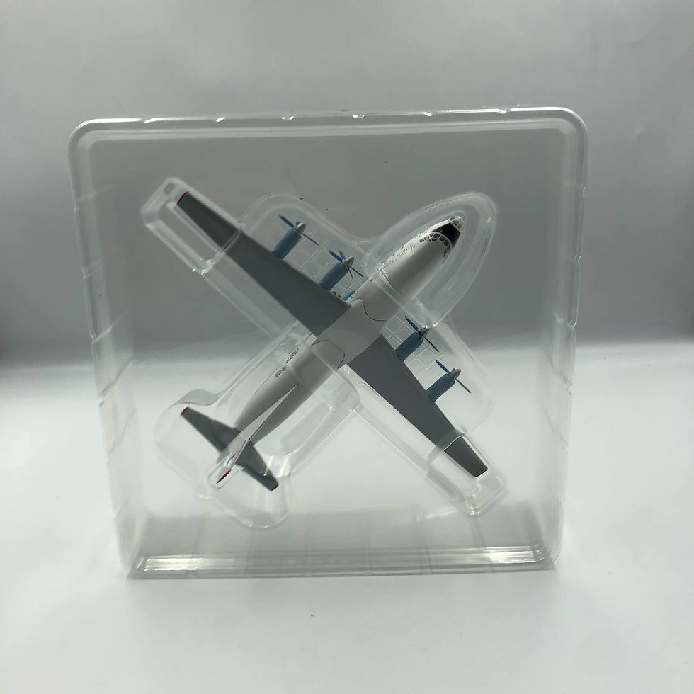 Thumbnail: Aircraft Model Antonov An-12 Aeroviz UR-CCP (ELF) Scale 1:200