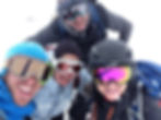 smiling mountain faces