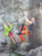 Spaltensturztraining