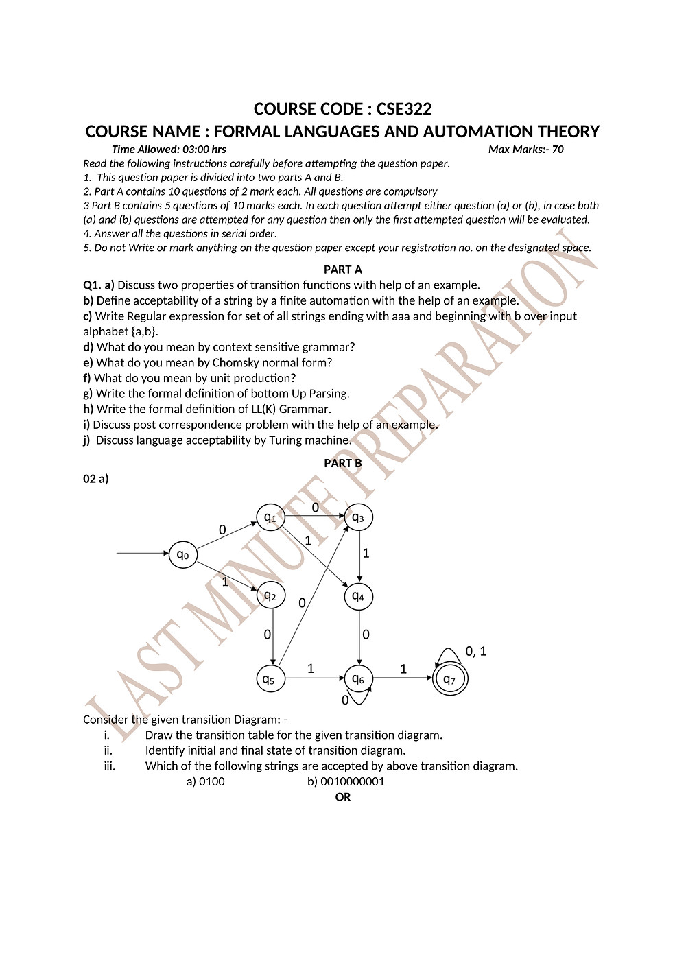 Parts of term paper picture