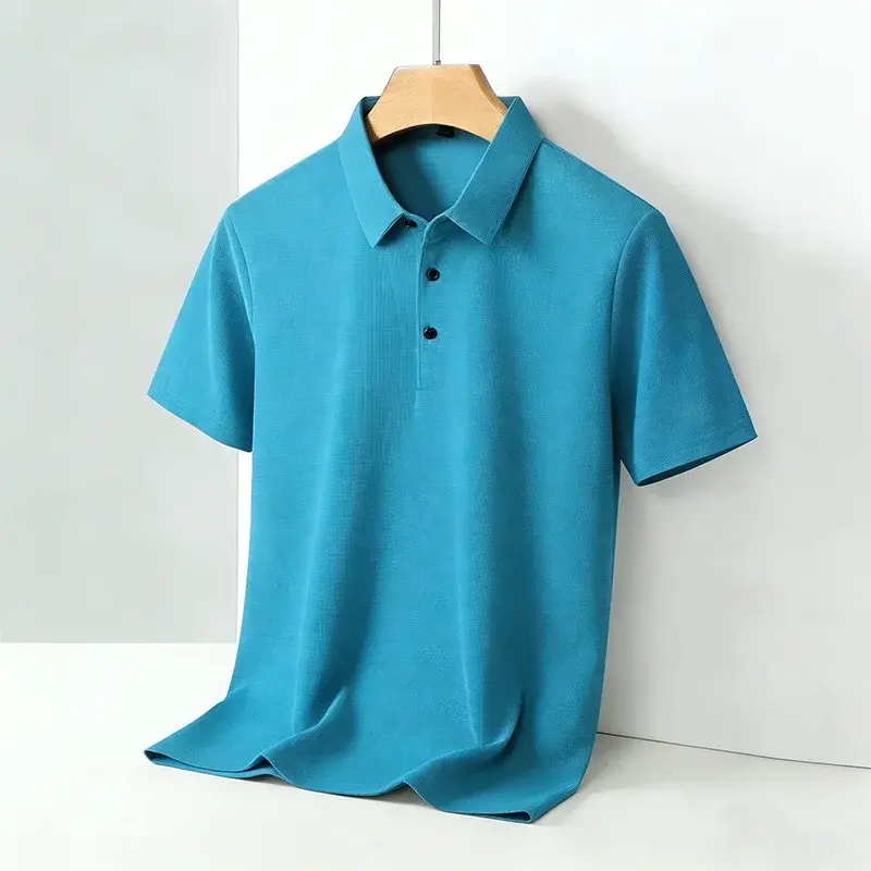Miniatura: Camisa Polo Luxury lisa Nivello 