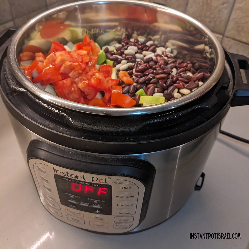 מג׳דרה בסיר אינסטנט