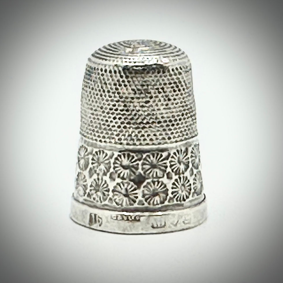 Thumbnail: Antique & Vintage Silver Thimbles from $40.00