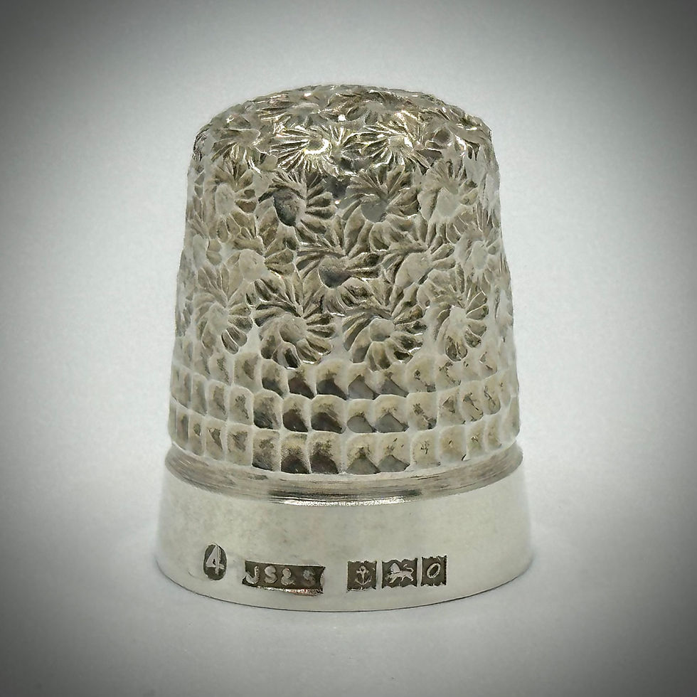 Thumbnail: Antique & Vintage Silver Thimbles from $40.00