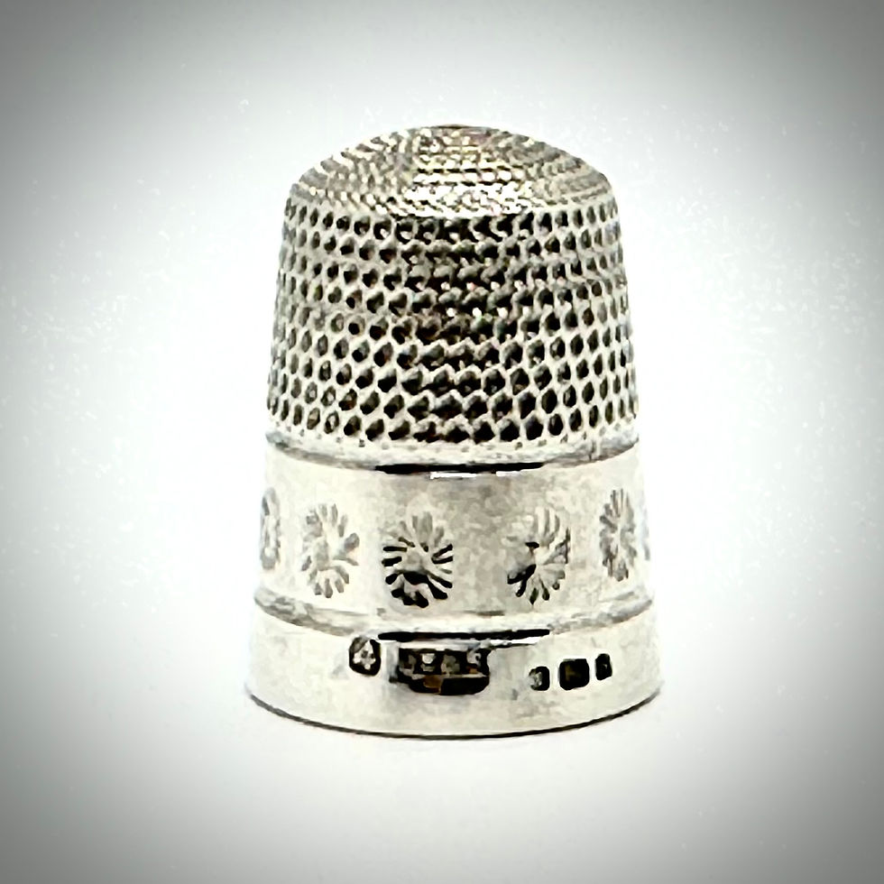 Thumbnail: Antique & Vintage Silver Thimbles from $40.00