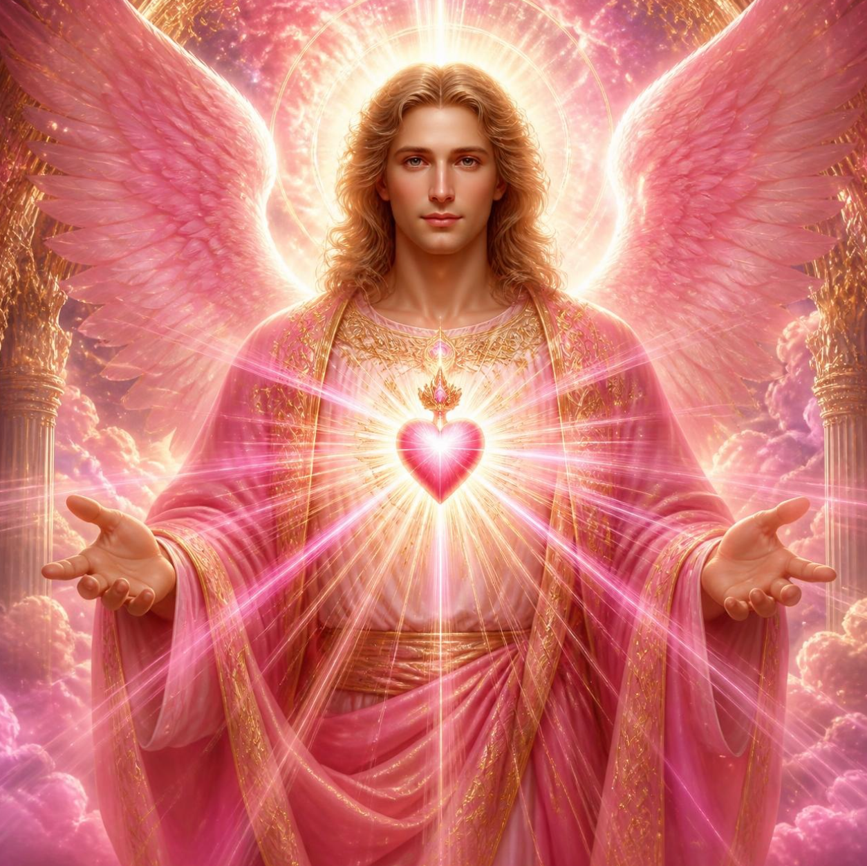 Archangel Chamuel's Radiant Heart - Awaken the Flame of True Divine Love