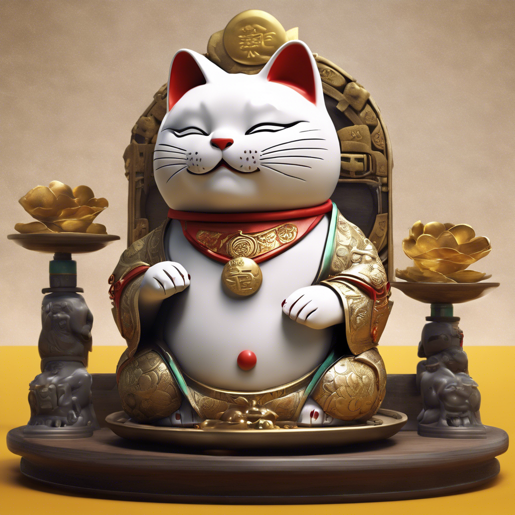 Maneki Neko bringing abundance