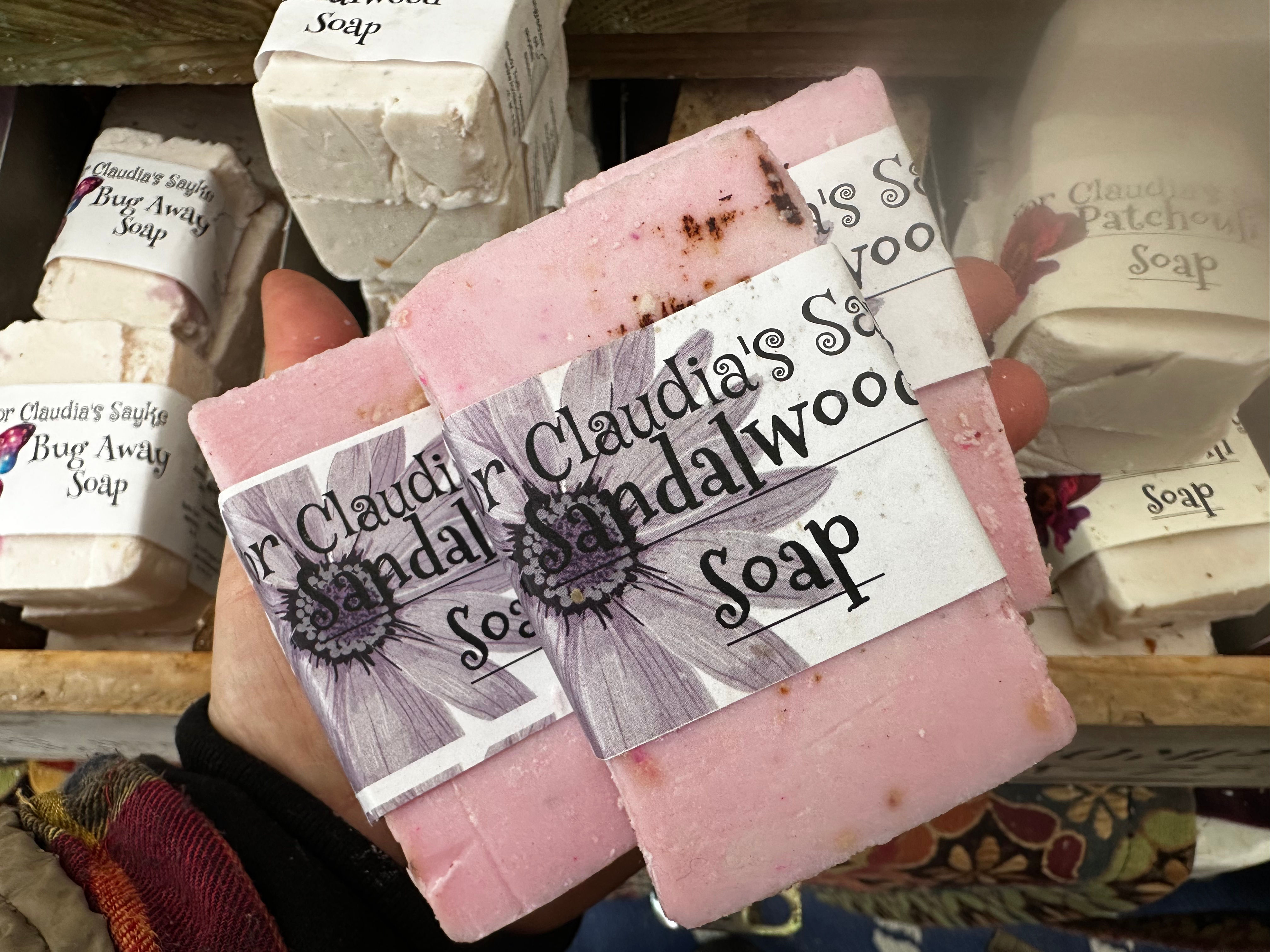Sandalwood soap six bars