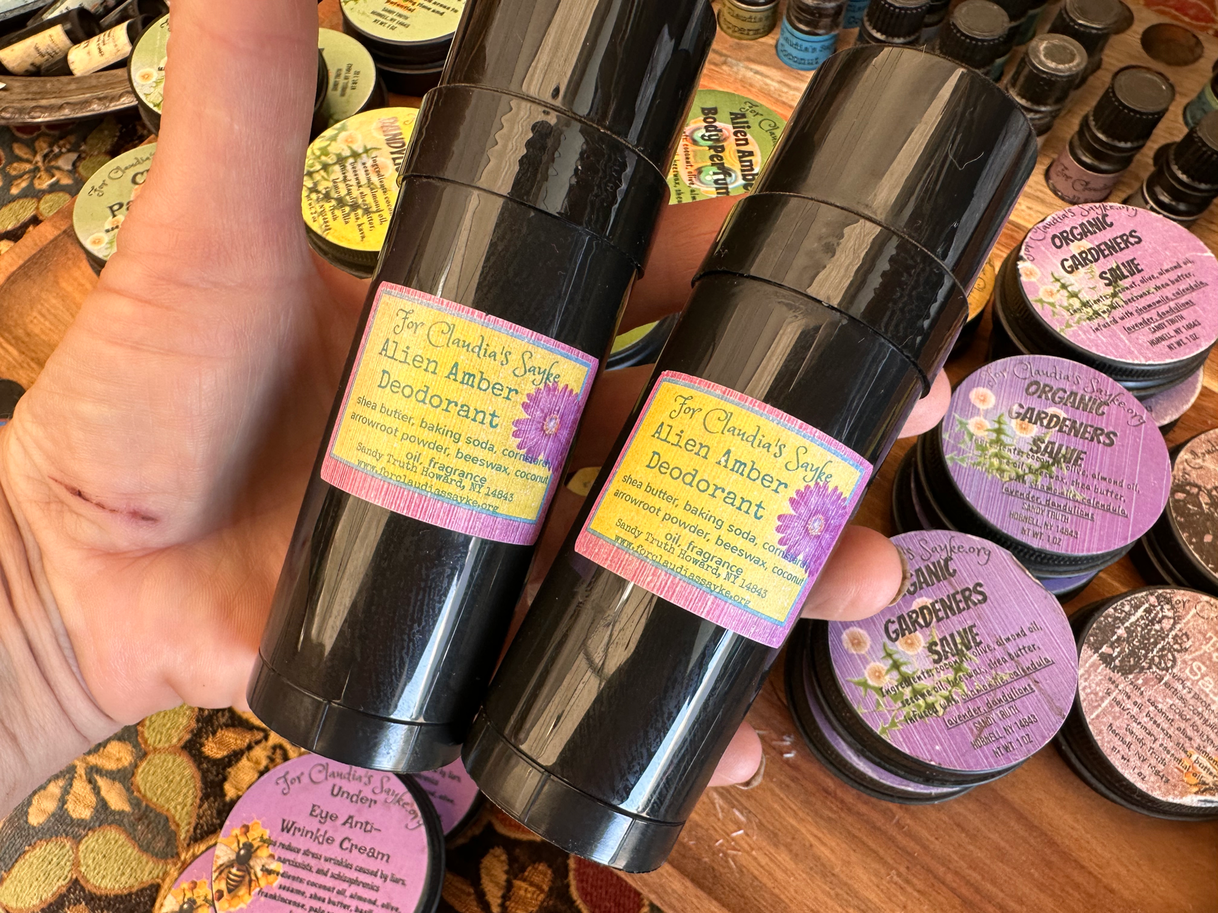 Amber alien deodorant 