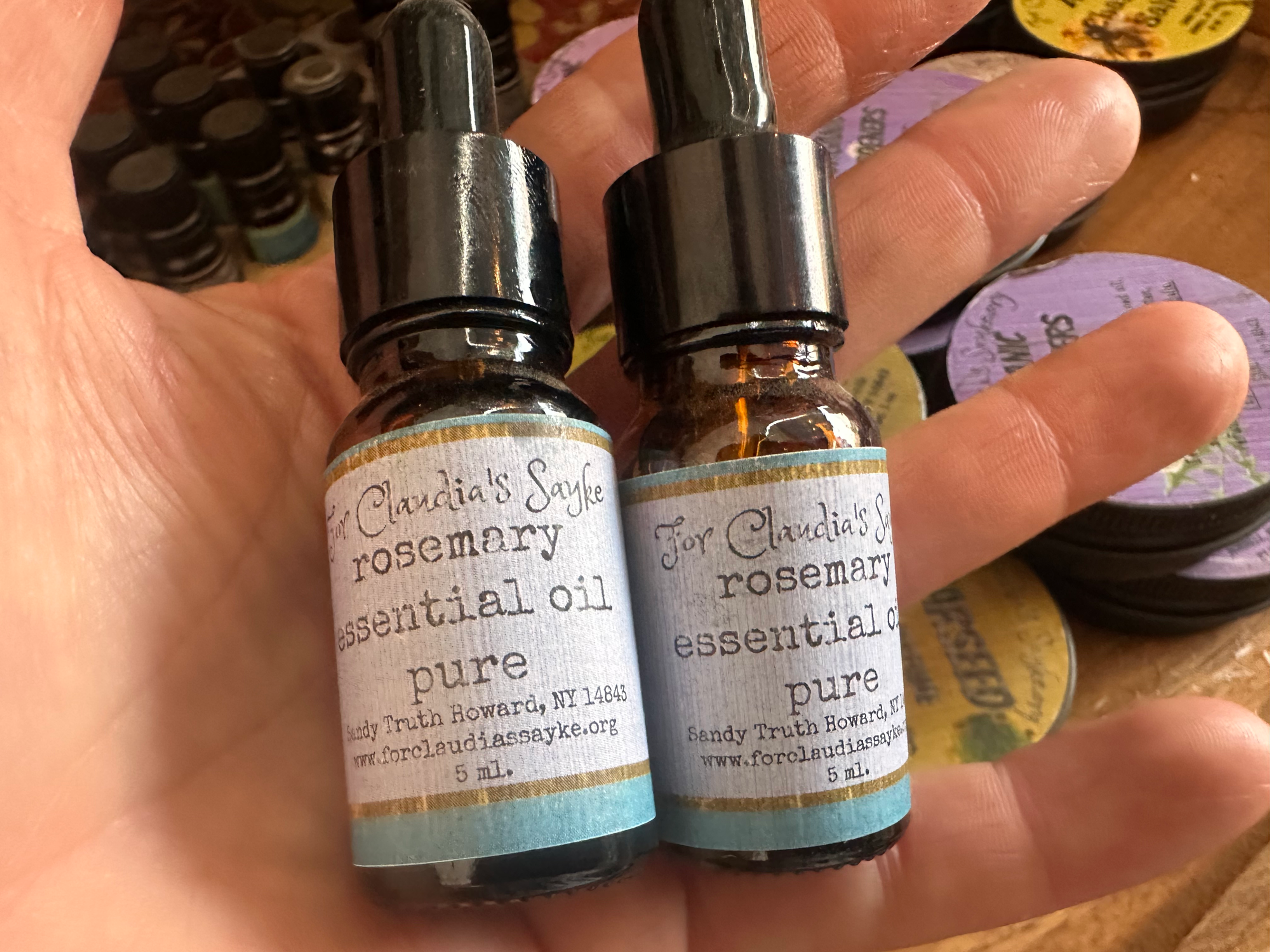 Rosemary essential oil