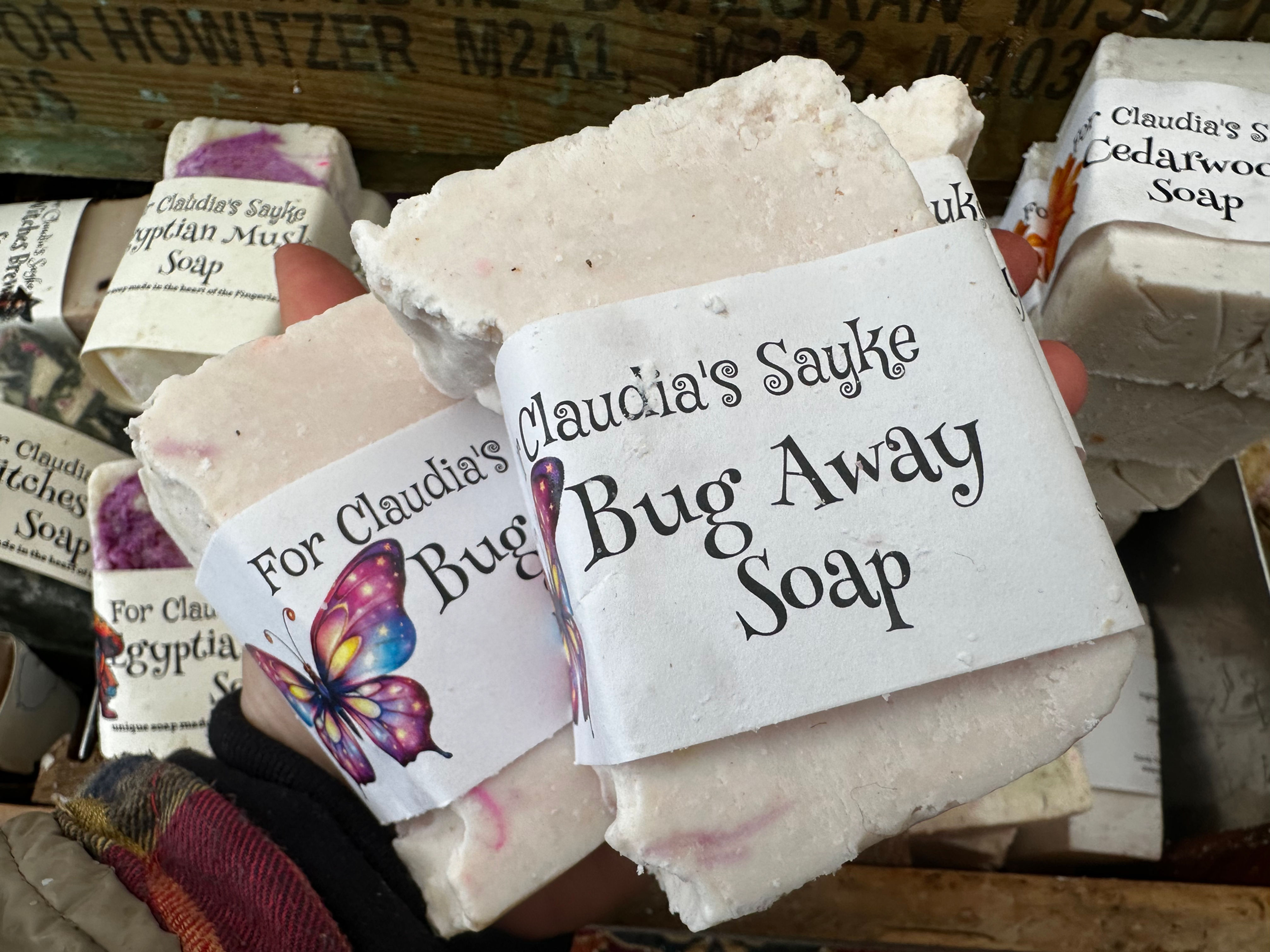 Bug away soap 6 bars