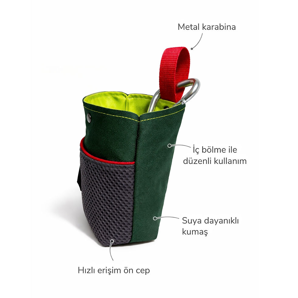 Küçük resim: köpek eğitimi ödül çantası özellikler