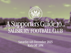 SUPPORTERS GUIDE | Salisbury (A)