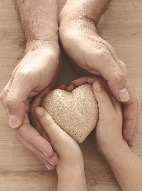 Hands Holding Heart