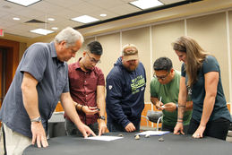Group of teachers participating in continuing education class
