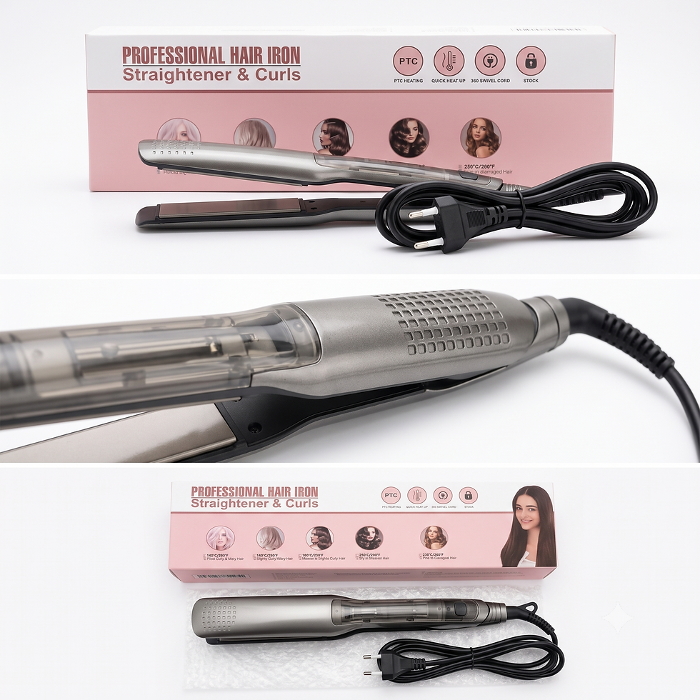 Miniatura: Plancha de Pelo Profesional a Vapor