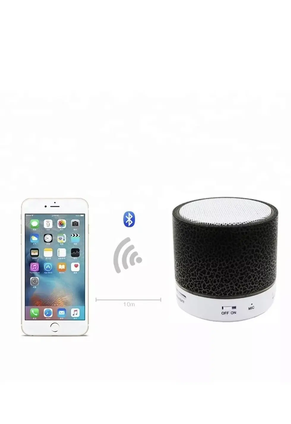 Miniatura: Mini Parlante Inalámbrico Bluetooth "Music"