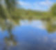 Large, beautiful fishing lake