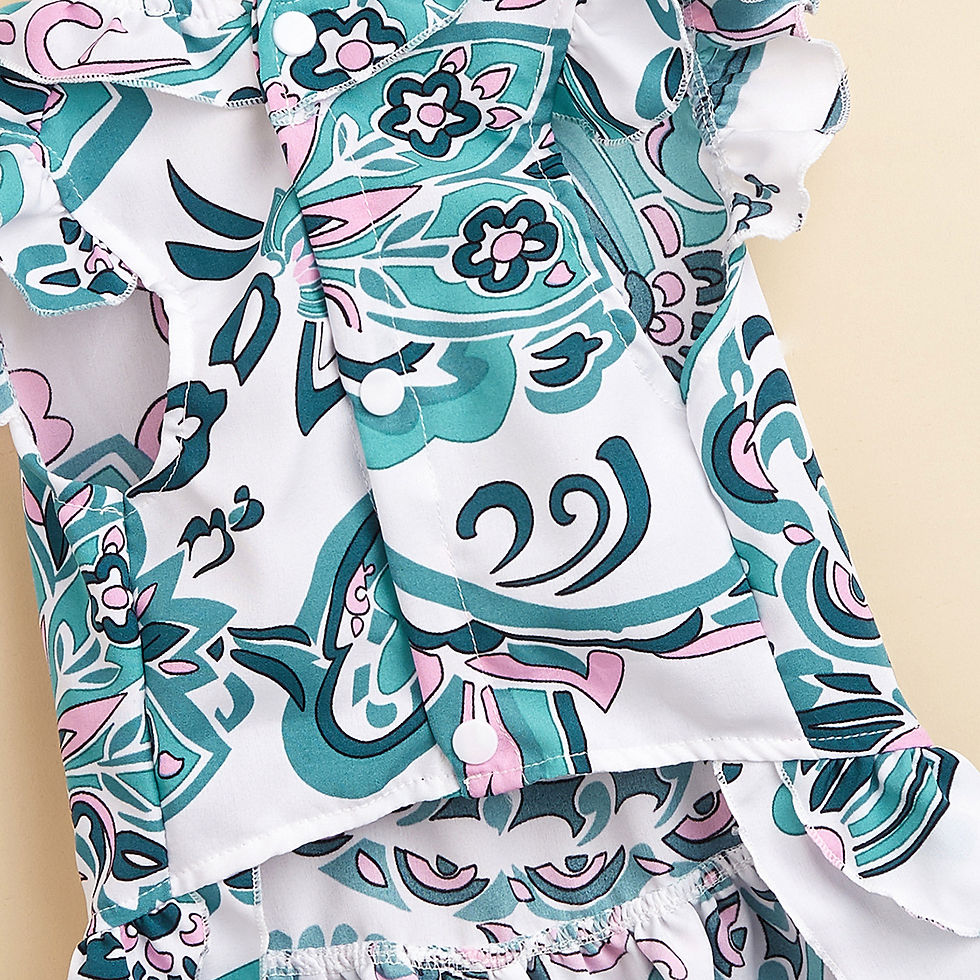 Thumbnail: VELOTAIL Garden Bloom Pet Dress