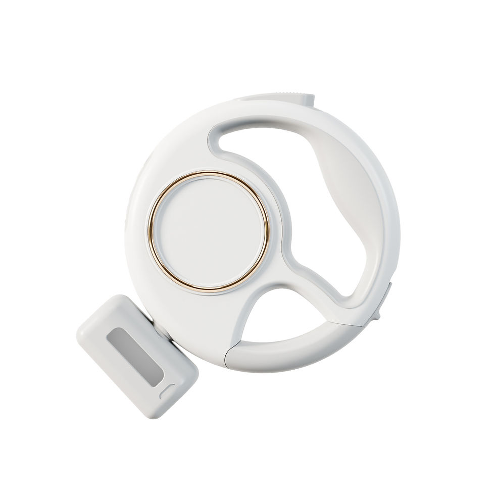 Thumbnail: VELOTAIL™ 3M Retractable Dog Leash with LED Light & Shock Absorption