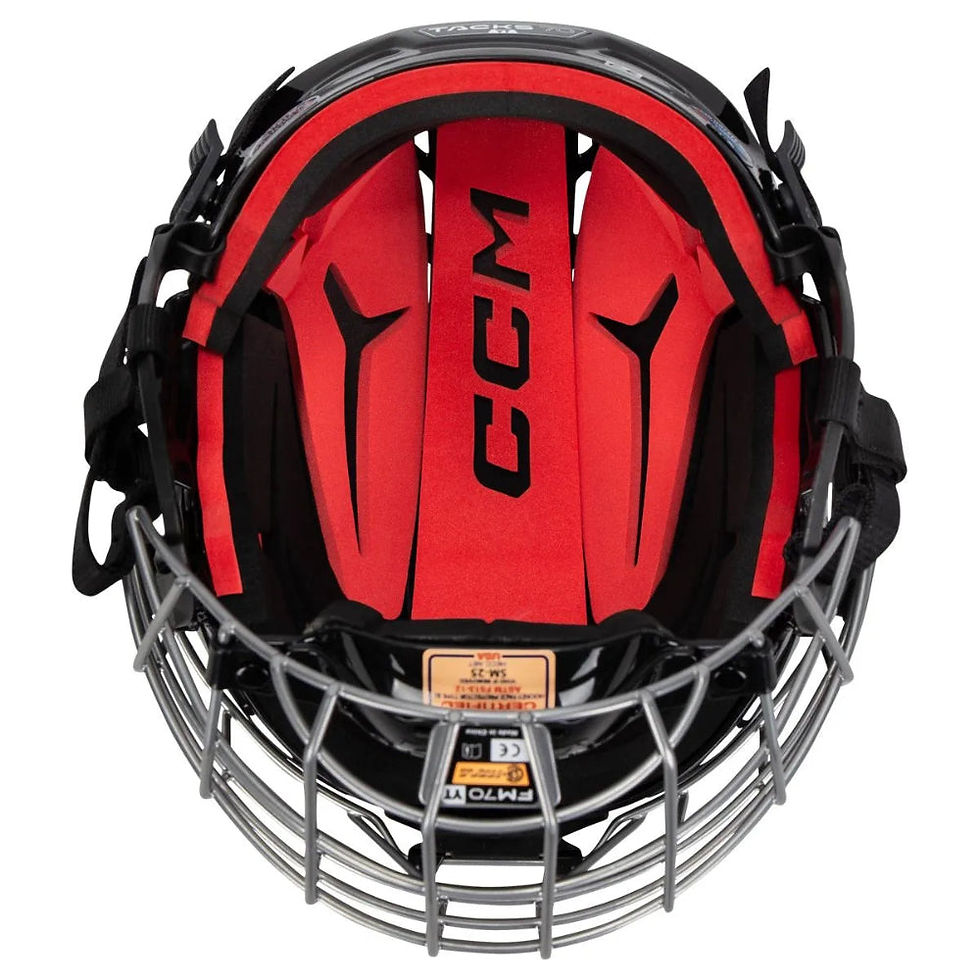 Thumbnail: CCM Tacks 70 Helmet Combo - Youth