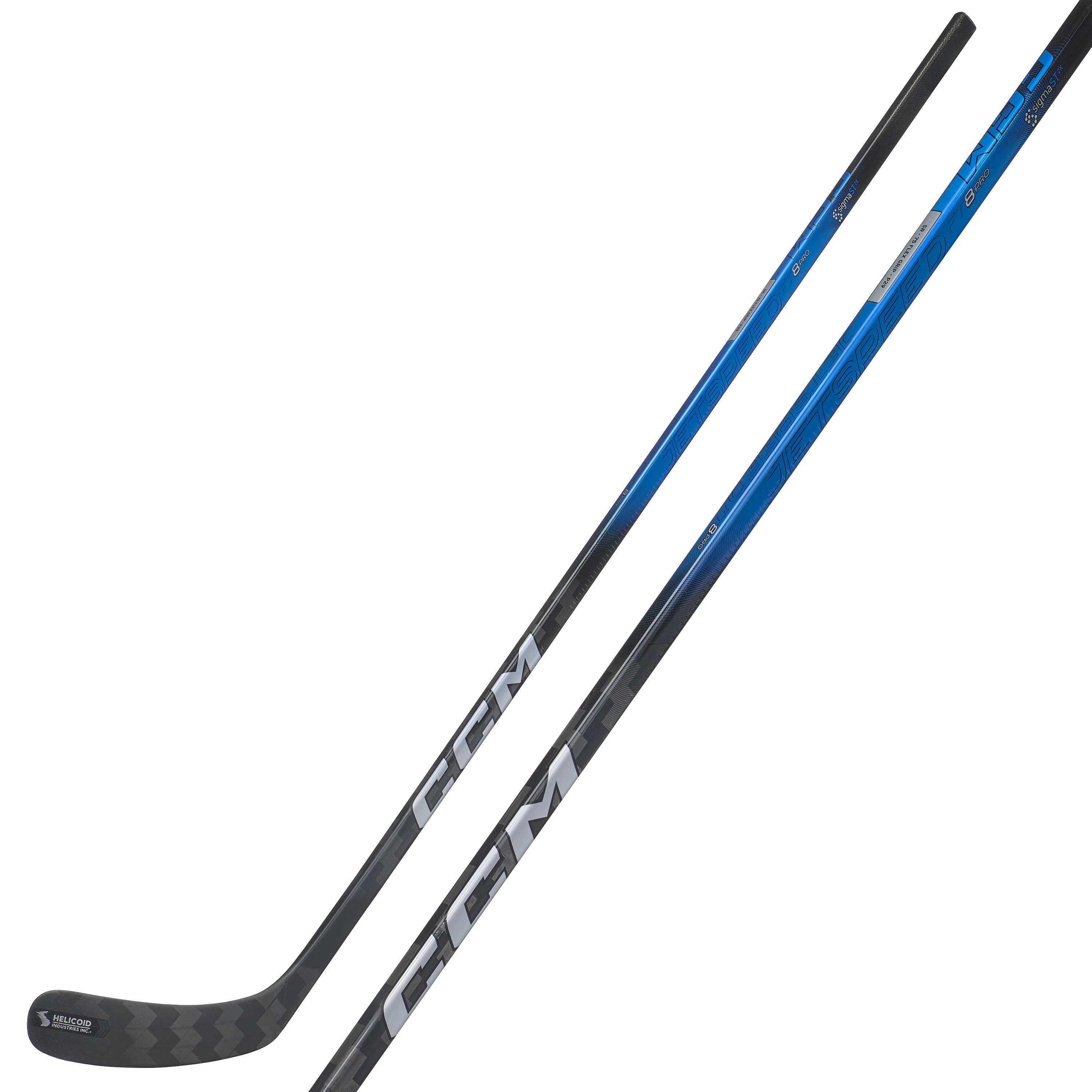 CCM Jetspeed FT8 Pro Blue Stick - Intermediate